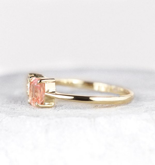peach-sapphire-and-diamond-ring