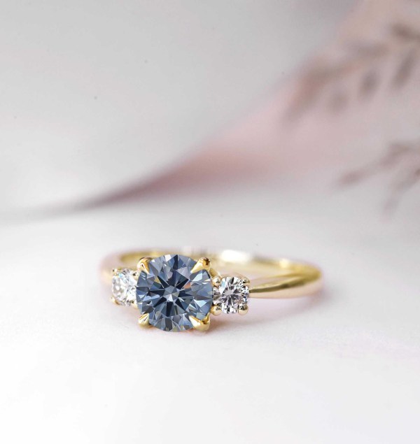 moissanite featuring ring