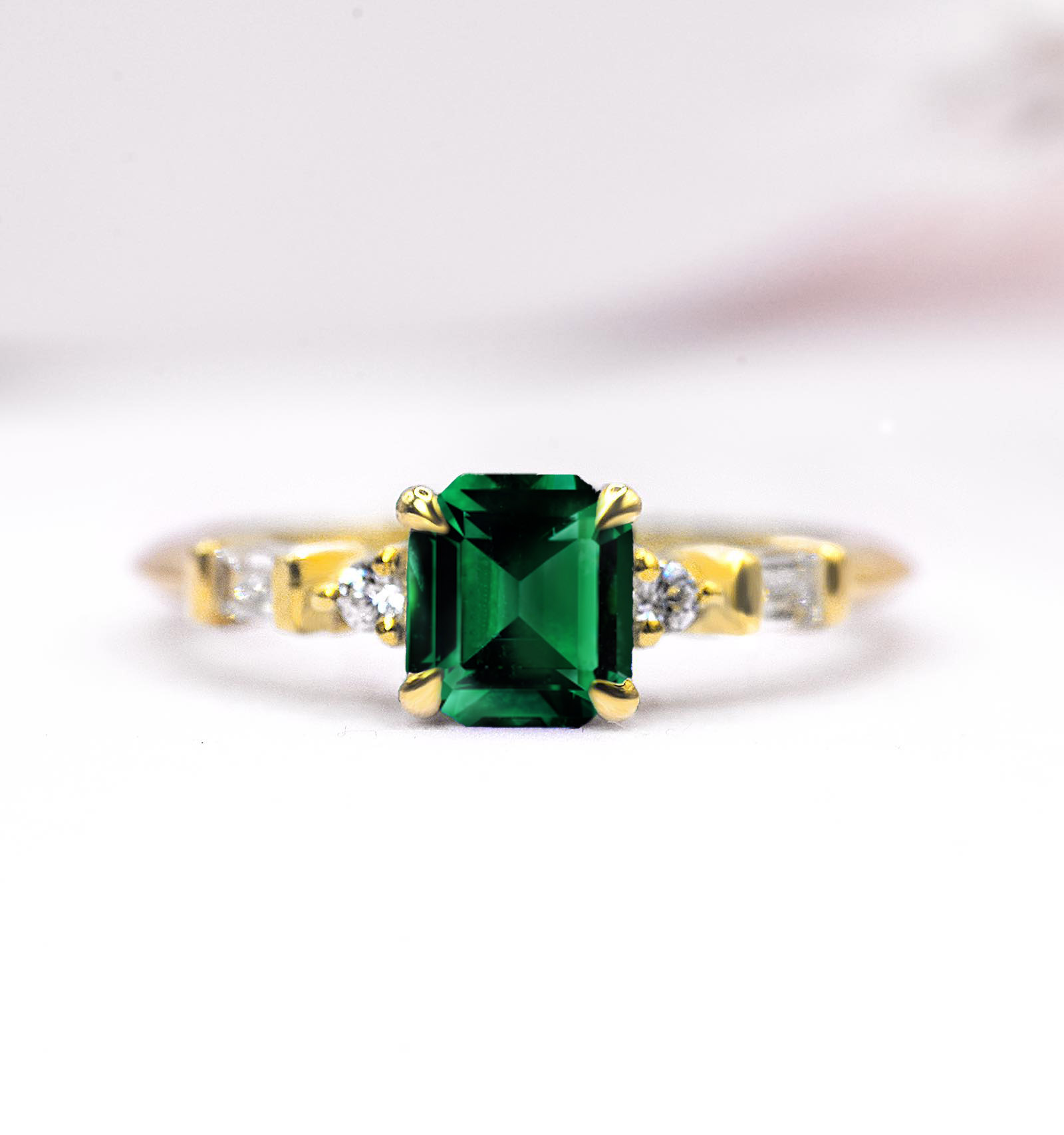 emerald dainty engagement