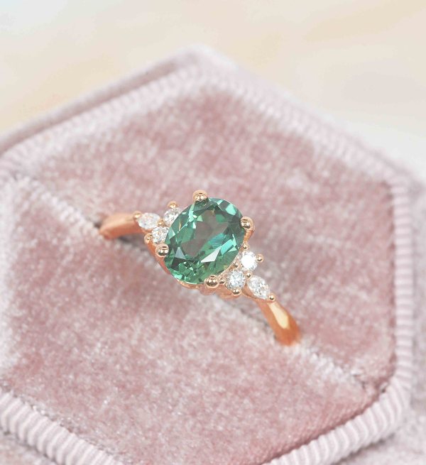 mint green ring