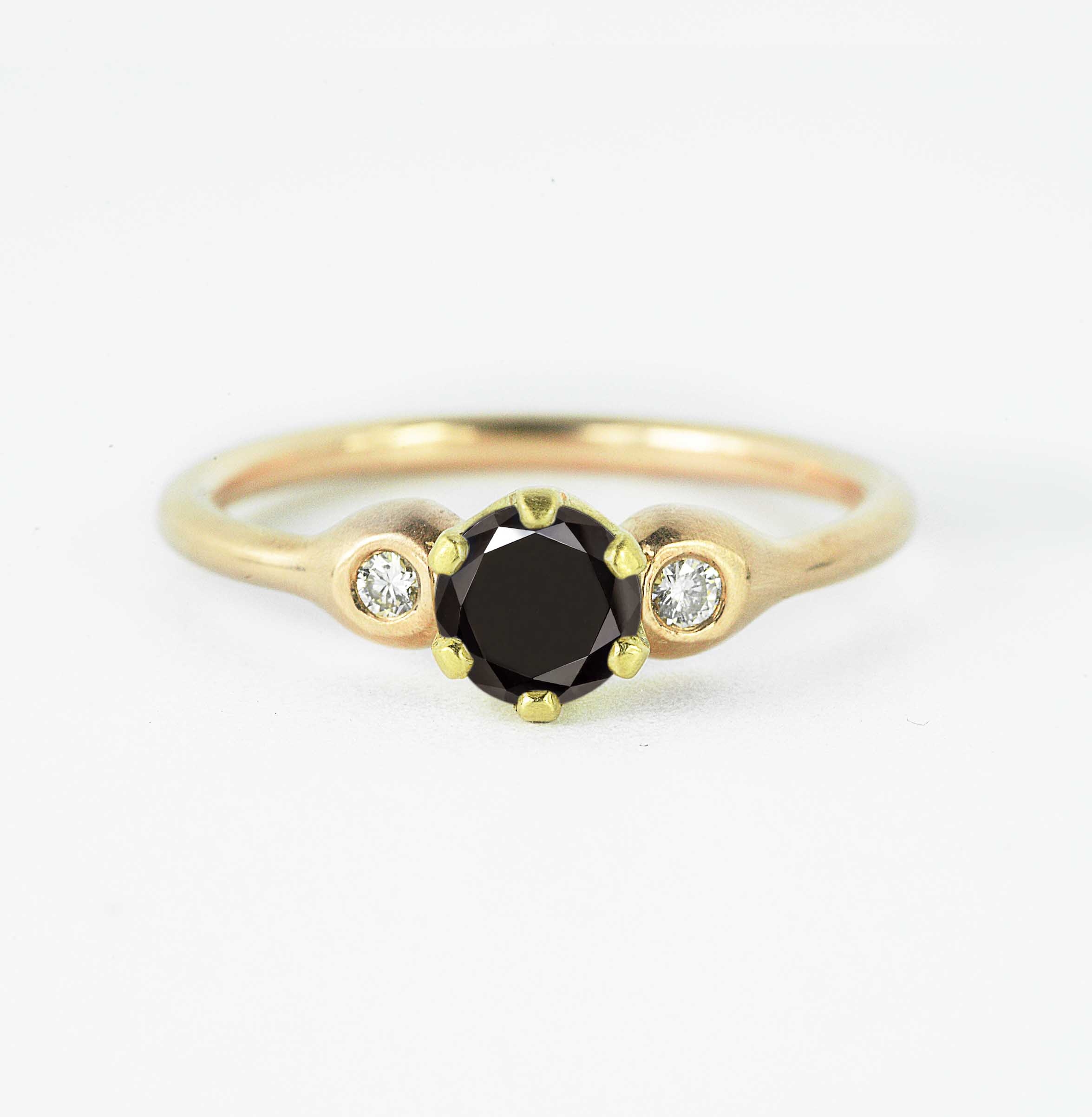 black diamond ring