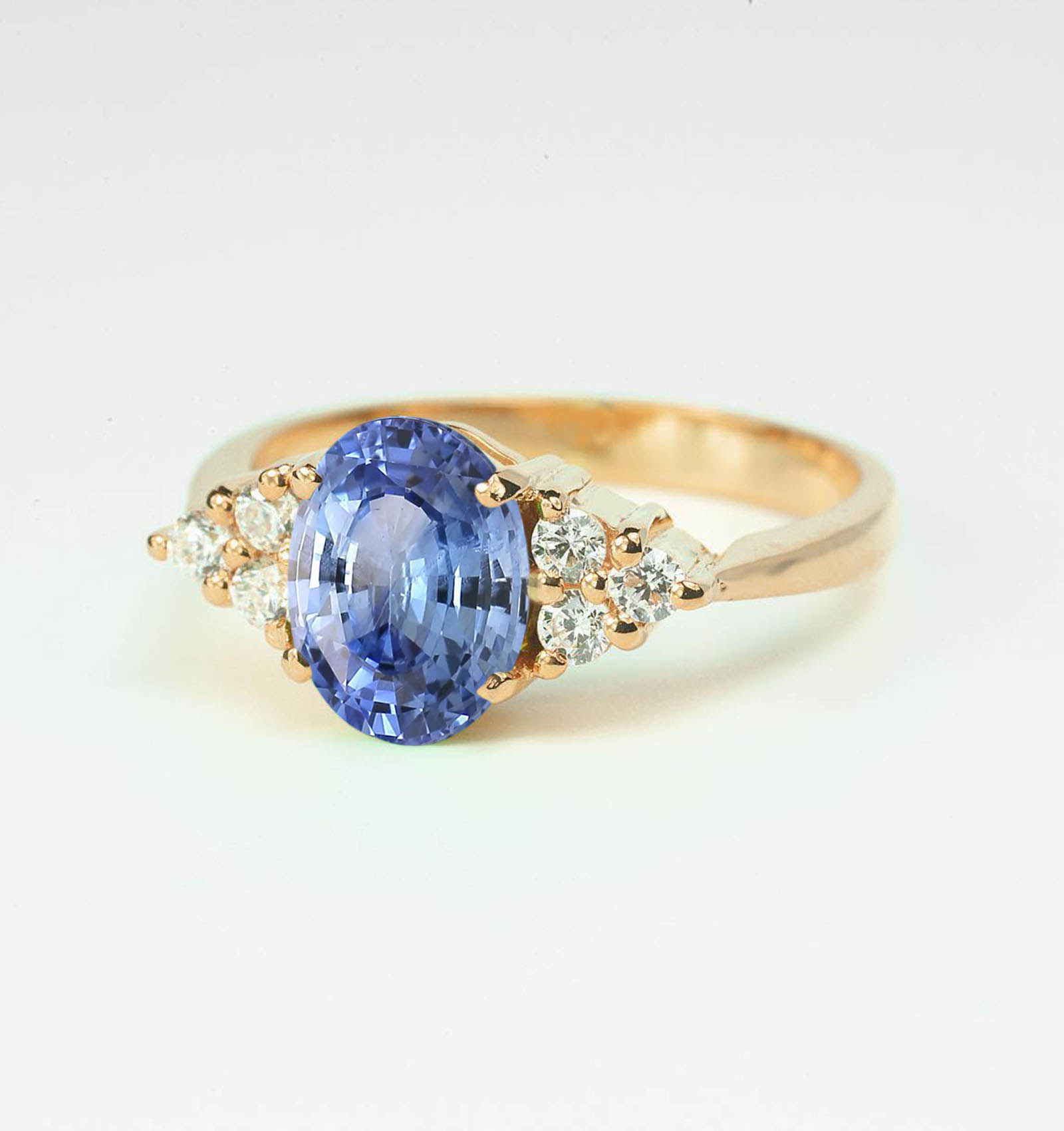 blue sapphire ring for her