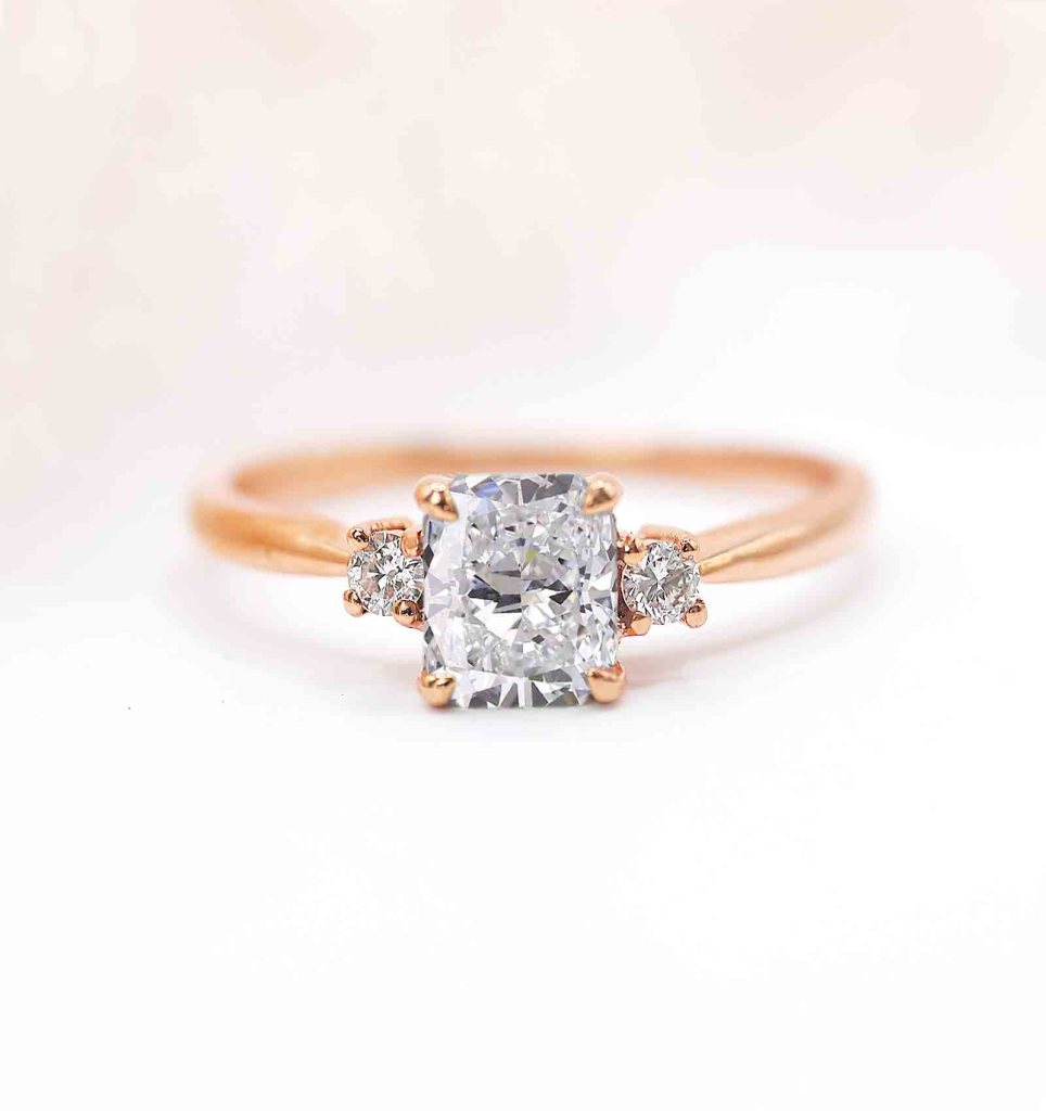 lab grown diamond ring DIORAH JEWELLERS