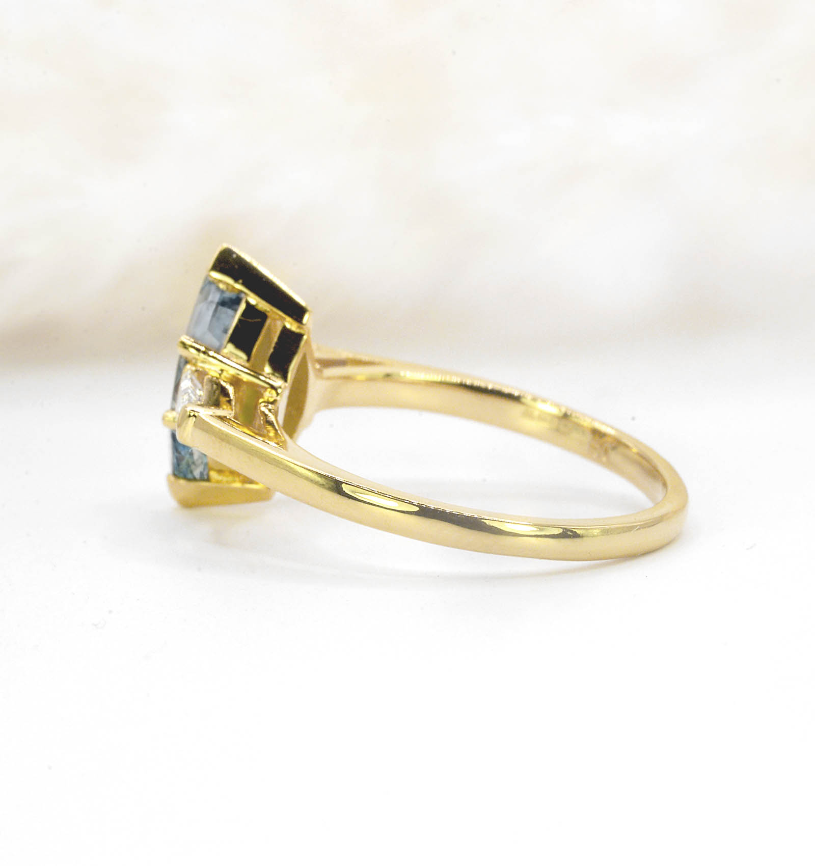 aquamarine engagement ring
