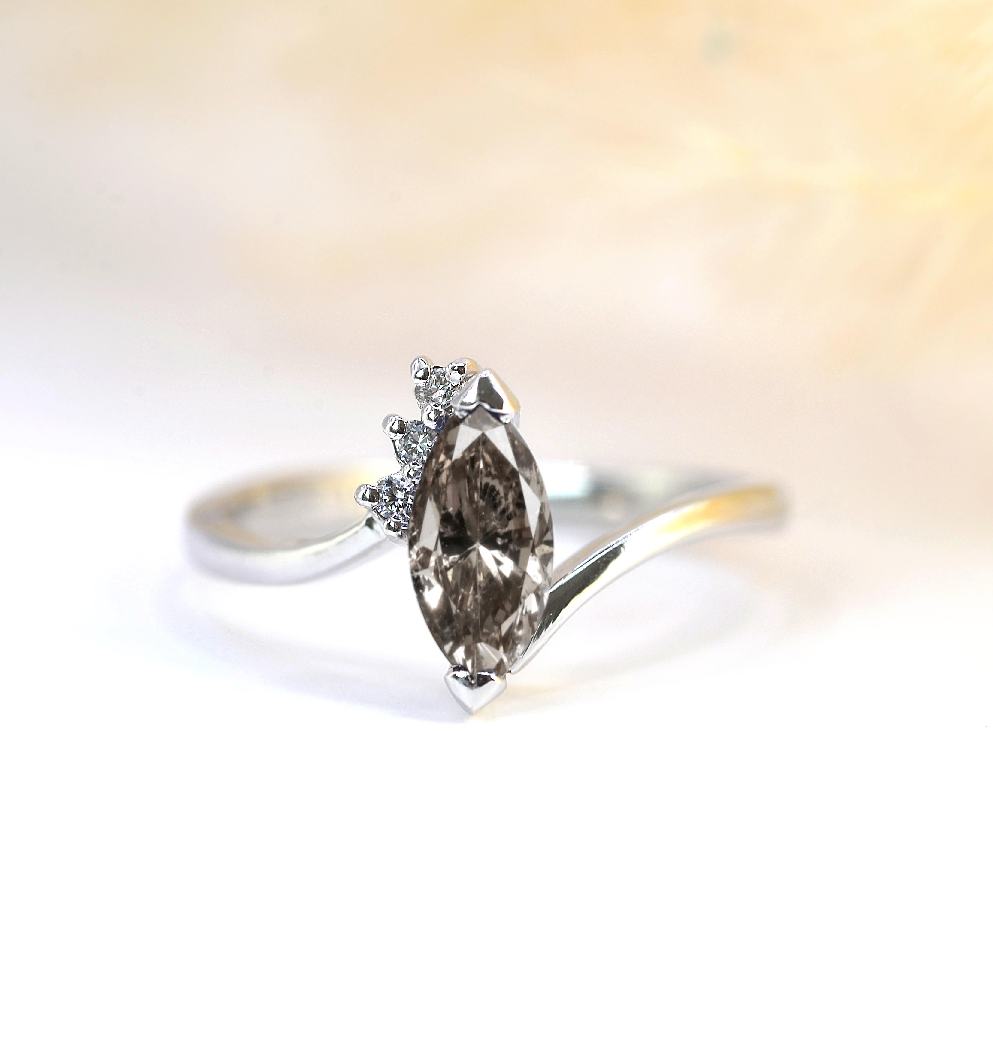galaxy diamond gift ring