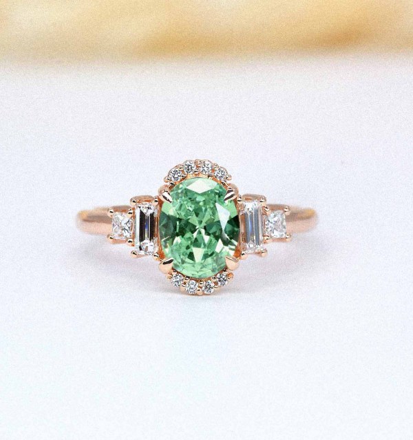 mint green high ring