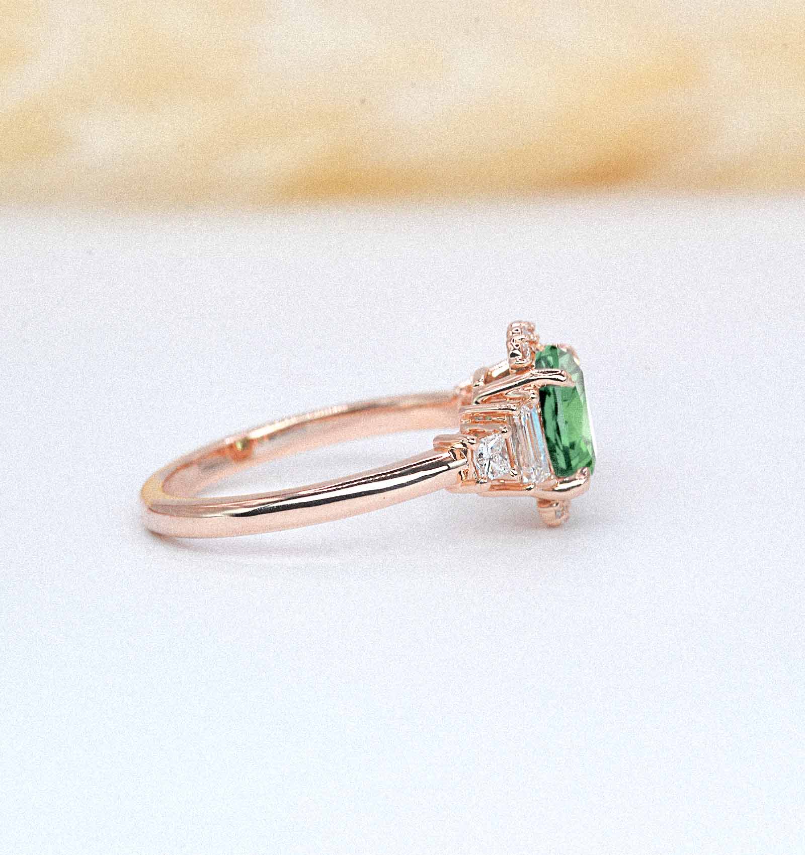 mint green high ring