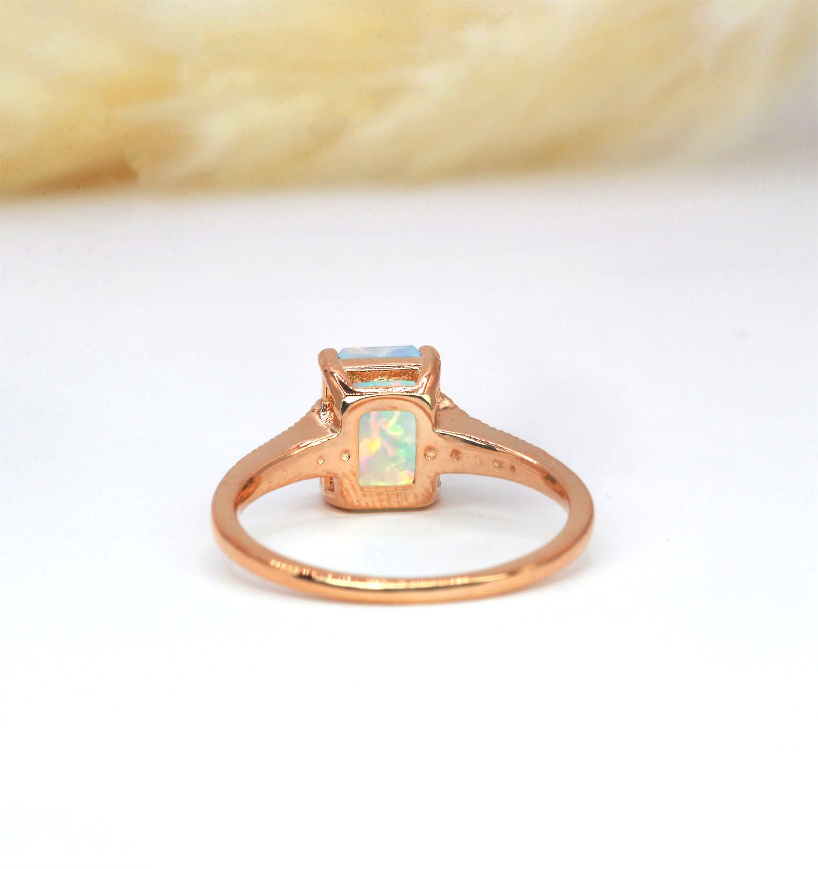 unique opal gift ring