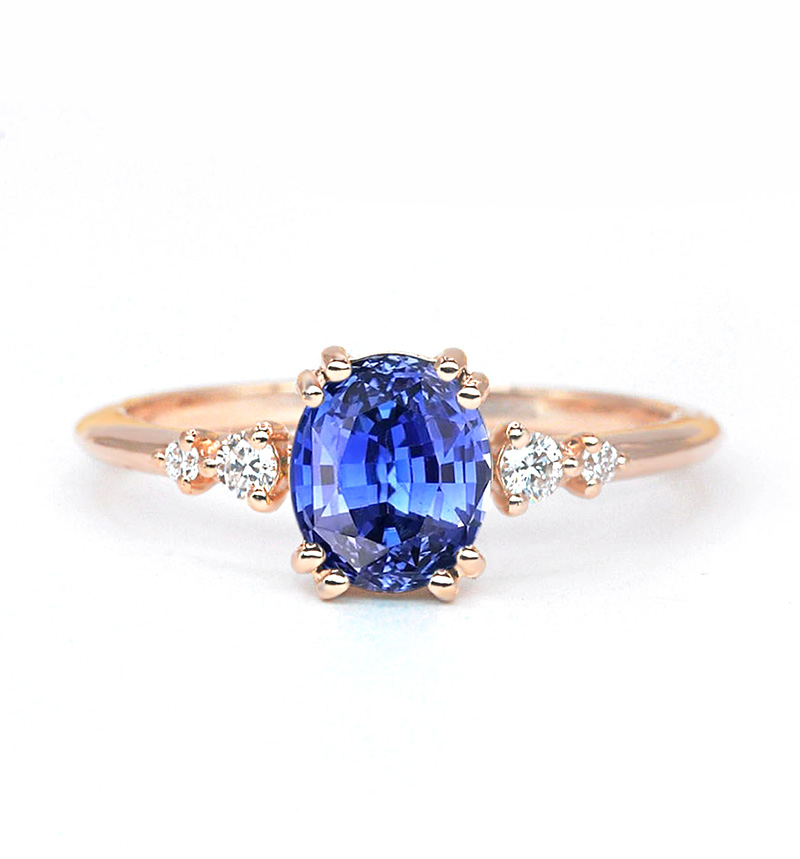 sapphire engagement ring