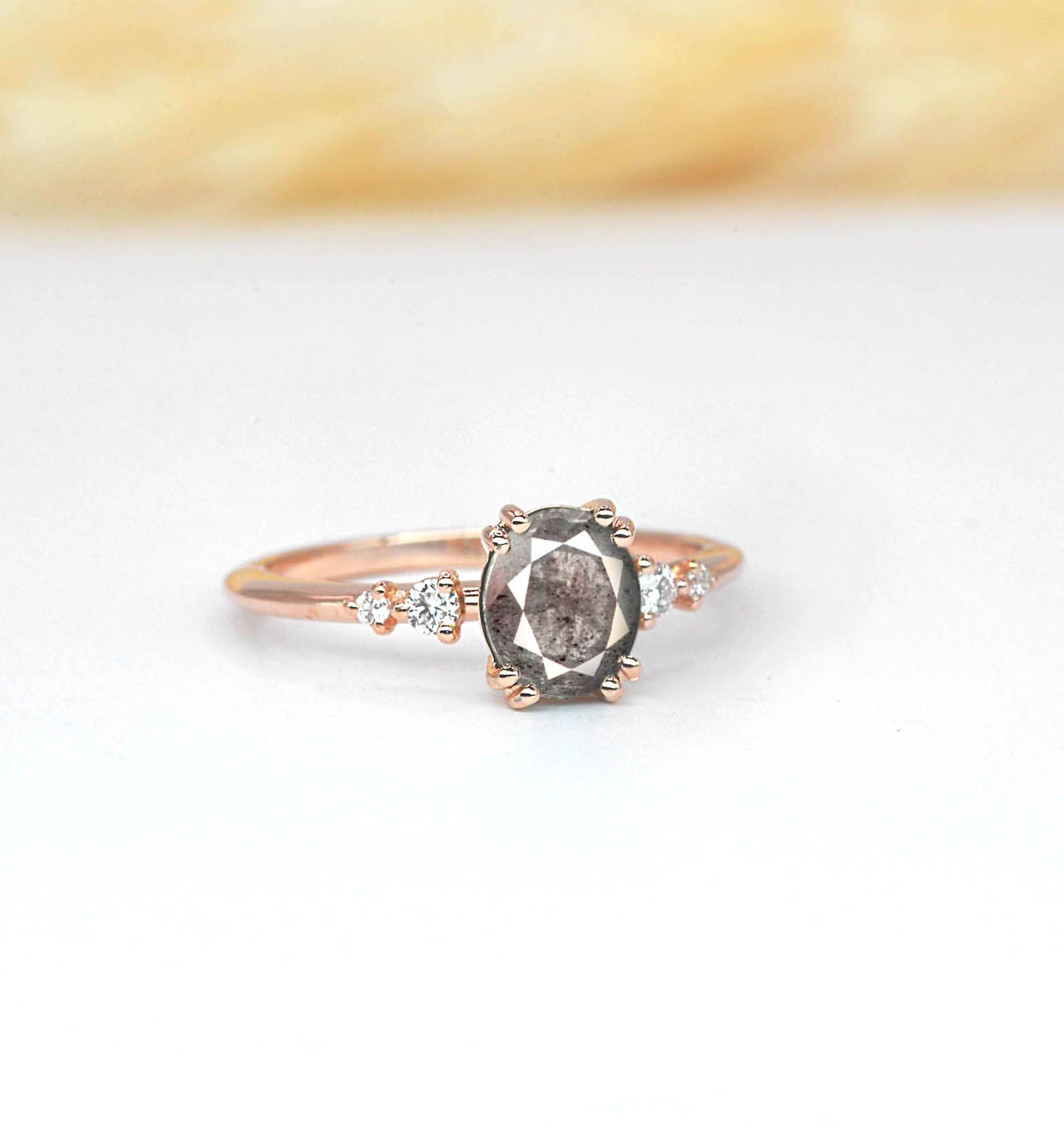 Galaxy diamond gift ring