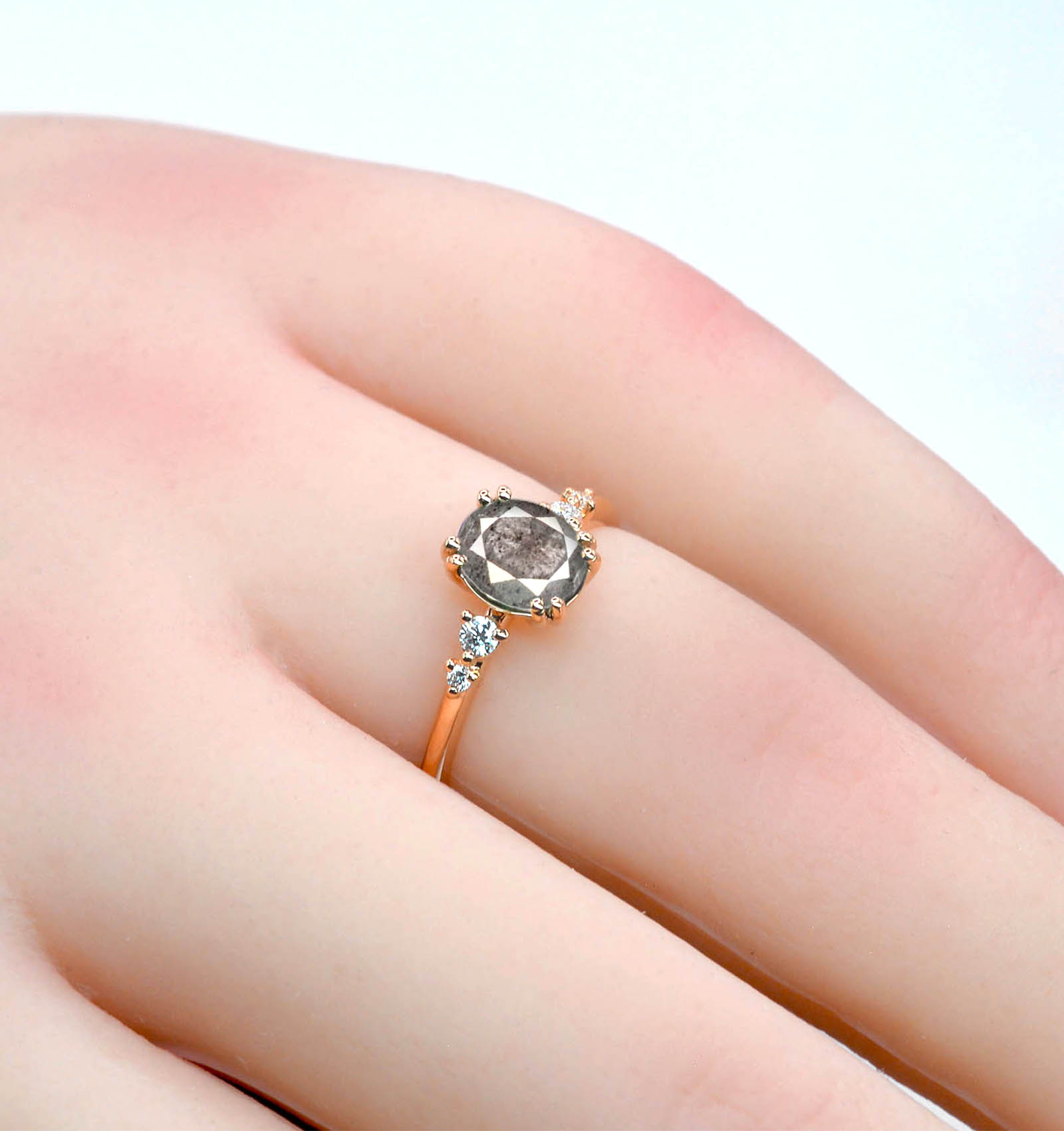 Galaxy diamond gift ring
