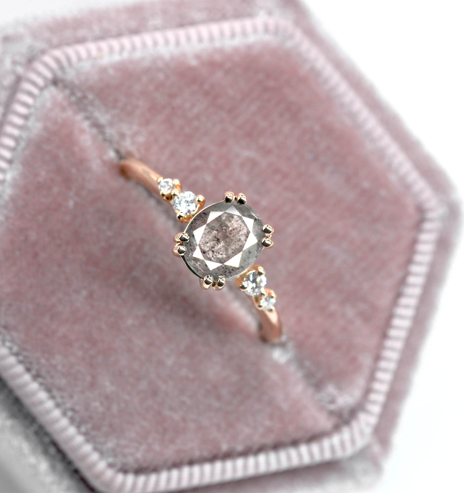 Galaxy diamond gift ring