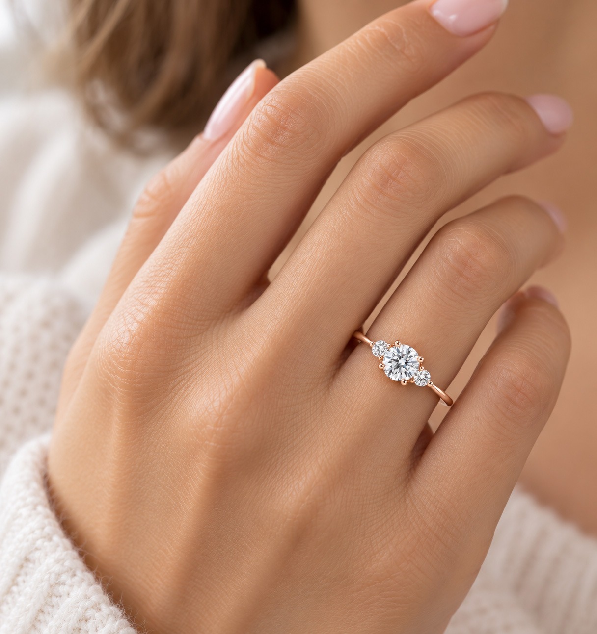 1ct Lab-Grown Diamond Engagement Ring - Ready To Ship - Image 4